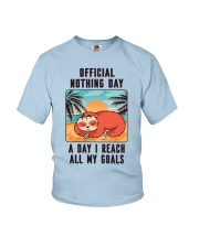 Sloth Saying Sloths Gift Lazy Youth T-Shirt tile