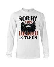 Beard Sorry This Beard Is Taken 2 Long Sleeve Tee tile