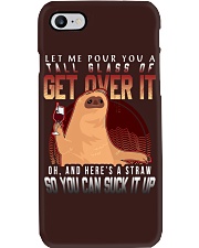 Sloth Get Over It Phone Case tile