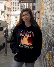 Sloth Get Over It Hooded Sweatshirt lifestyle-unisex-hoodie-front-1