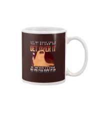 Sloth Get Over It Mug tile