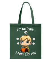 Coffee I'm Not Shy I Don't Like You Tote Bag tile