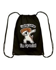Beagle Dog Limited Edition I'm Special Drawstring Bag tile