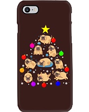 Pug Dog Christmas Tree 2 Phone Case tile