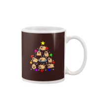 Pug Dog Christmas Tree 2 Mug tile