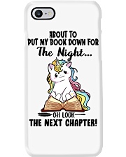 Book Oh Look The Next Chapter Unicorn Phone Case tile