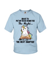 Book Oh Look The Next Chapter Unicorn Youth T-Shirt tile
