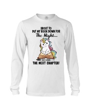 Book Oh Look The Next Chapter Unicorn Long Sleeve Tee tile