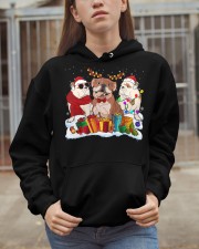 Bulldog Dog English Bulldog Christmas Hooded Sweatshirt apparel-hooded-sweatshirt-lifestyle-07