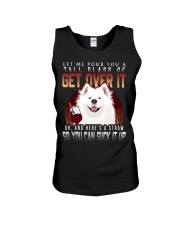 Samoyed Dog Get Over It Unisex Tank tile