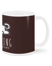 Cat Overthinking And Also Hungry Mugs tile
