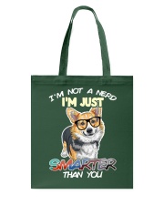 Corgi Dog I'm Not A Nerd 1 Tote Bag tile