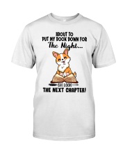 Book Oh Look The Next Chapter Corgi Dog Classic T-Shirt tile
