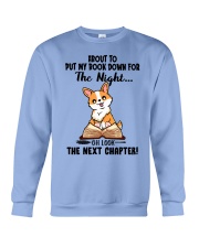 Book Oh Look The Next Chapter Corgi Dog Crewneck Sweatshirt tile