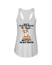 Book Oh Look The Next Chapter Corgi Dog Ladies Flowy Tank tile