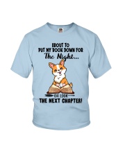 Book Oh Look The Next Chapter Corgi Dog Youth T-Shirt tile