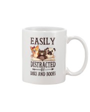 Book Easily Distracted By Dogs And Books 2 Mug tile
