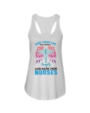 Nurse Made Them Nurses Ladies Flowy Tank tile