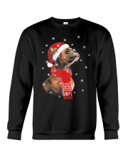 Bulldog Dog Cute Boxer Dog Christmas Tree 1 Crewneck Sweatshirt tile