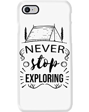 Camping Never Stop Exploring Phone Case tile