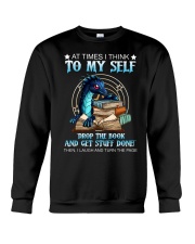 Dragon The Book And Get Stuff Done 1 Crewneck Sweatshirt tile