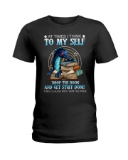 Dragon The Book And Get Stuff Done 1 Ladies T-Shirt tile