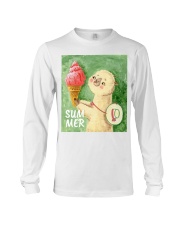 Llama Hello Summer Llama 2 Long Sleeve Tee tile