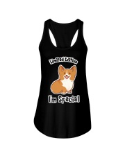 Corgi Dog Limited Edition I'm Special Ladies Flowy Tank tile