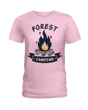 Camping Forest Camping Ladies T-Shirt tile