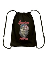 Veteran American Veteran 2 Drawstring Bag tile