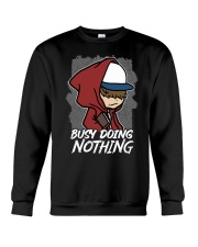 Book Busy Doing Nothing Crewneck Sweatshirt tile
