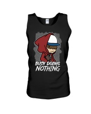 Book Busy Doing Nothing Unisex Tank tile
