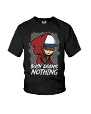 Book Busy Doing Nothing Youth T-Shirt tile