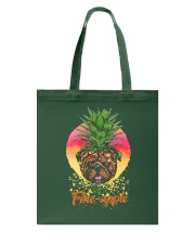 Bulldog Dog Be A Fine Apple Tote Bag tile
