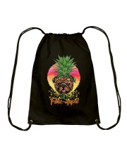 Bulldog Dog Be A Fine Apple Drawstring Bag tile