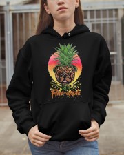 Bulldog Dog Be A Fine Apple Hooded Sweatshirt apparel-hooded-sweatshirt-lifestyle-07