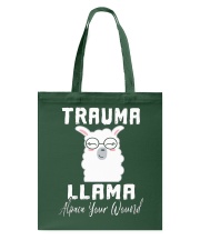 Llama Trauma Llama Tote Bag tile