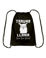Llama Trauma Llama Drawstring Bag tile