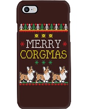 Corgi Dog Corgi Ugly Christmas Phone Case tile