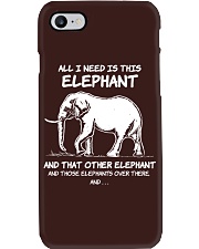 Elephants All I Need Is This Elephant Phone Case tile