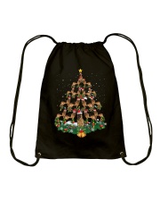German Shepherd Dog Christmas Tree Drawstring Bag tile