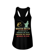 Fish Master Baiter Fishing Ladies Flowy Tank tile