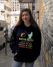 Fish Master Baiter Fishing Hooded Sweatshirt lifestyle-unisex-hoodie-front-1