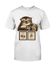 Sloth Chemistry Sloth Nap Pun Classic T-Shirt tile