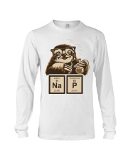Sloth Chemistry Sloth Nap Pun Long Sleeve Tee tile