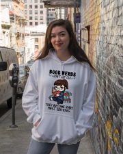 Teacher Book Nerds Don't Get Old Hooded Sweatshirt lifestyle-unisex-hoodie-front-1