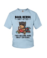 Book Nerds Don't Get Old Terrier Dog Youth T-Shirt tile