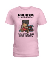 Book Nerds Don't Get Old Terrier Dog Ladies T-Shirt tile