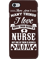 Nurse I Love More Than Being A Nurse Phone Case tile
