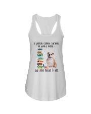 Bulldog Dog She Also Needs A Dog 040220-1 Ladies Flowy Tank tile